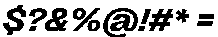 Right Grotesk Wide Variable 12 Font OTHER CHARS
