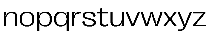 Right Grotesk Wide Variable 2 Font LOWERCASE