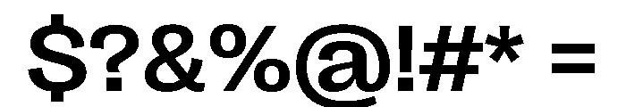 Right Grotesk Wide Variable 4 Font OTHER CHARS