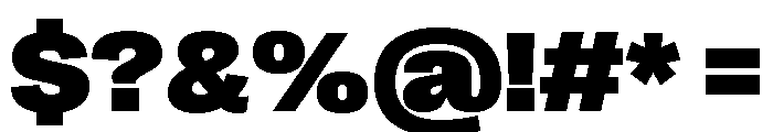 Right Grotesk Wide Variable 7 Font OTHER CHARS
