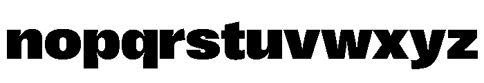 Right Grotesk Wide Variable 7 Font LOWERCASE