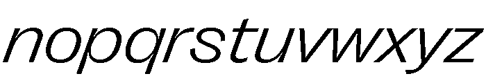 Right Grotesk Wide Variable 9 Font LOWERCASE