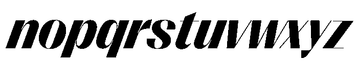 Right Sans Casual Variable 13 Font LOWERCASE