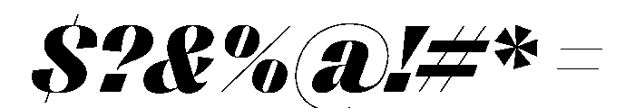 Right Sans Casual Variable 14 Font OTHER CHARS