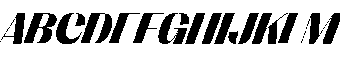 Right Sans Casual Variable 14 Font UPPERCASE