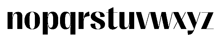 Right Sans Casual Variable 5 Font LOWERCASE