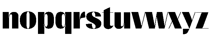 Right Sans Casual Variable 7 Font LOWERCASE