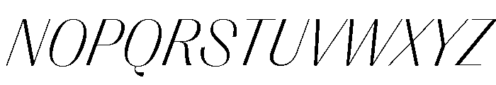 Right Sans Casual Variable 8 Font UPPERCASE