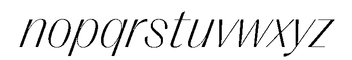 Right Sans Casual Variable 8 Font LOWERCASE