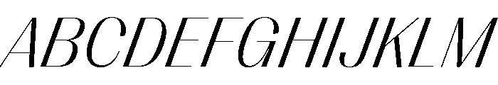 Right Sans Casual Variable 9 Font UPPERCASE