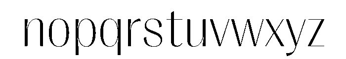 Right Sans Casual Variable Font LOWERCASE