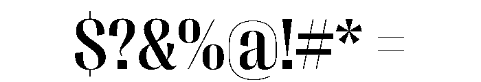 Right Sans Compact Medium Font OTHER CHARS