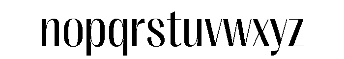 Right Sans Compact Variable 3 Font LOWERCASE