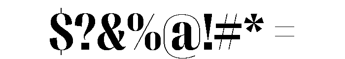 Right Sans Compact Variable 5 Font OTHER CHARS