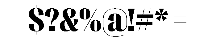 Right Sans Compact Variable 6 Font OTHER CHARS