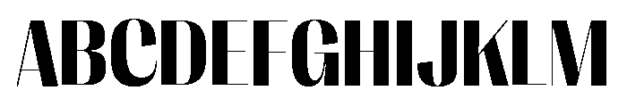 Right Sans Compact Variable 6 Font UPPERCASE