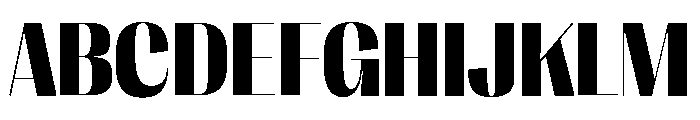 Right Sans Compact Variable 7 Font UPPERCASE