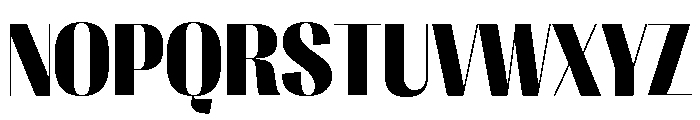 Right Sans Compact Variable 7 Font UPPERCASE