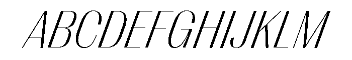 Right Sans Compact Variable 8 Font UPPERCASE