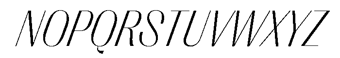 Right Sans Compact Variable 8 Font UPPERCASE