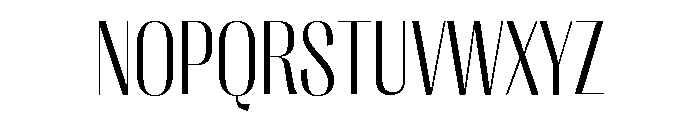 Right Sans Narrow Variable 2 Font UPPERCASE
