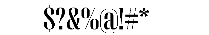 Right Sans Narrow Variable 4 Font OTHER CHARS