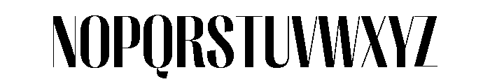 Right Sans Narrow Variable 5 Font UPPERCASE