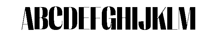 Right Sans Narrow Variable 7 Font UPPERCASE