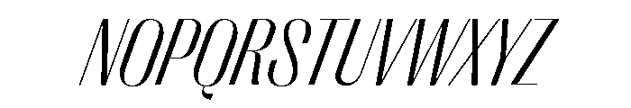 Right Sans Narrow Variable 9 Font UPPERCASE
