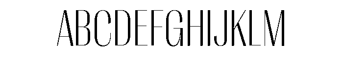 Right Sans Narrow Variable Font UPPERCASE