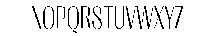 Right Sans Narrow Variable Font UPPERCASE