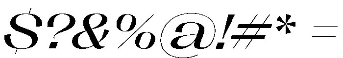 Right Sans Spatial Variable 10 Font OTHER CHARS