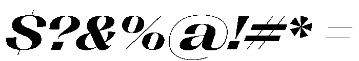 Right Sans Spatial Variable 12 Font OTHER CHARS