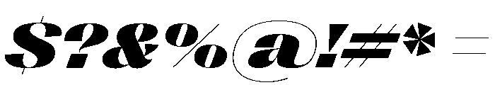 Right Sans Spatial Variable 14 Font OTHER CHARS