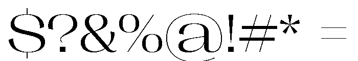 Right Sans Spatial Variable 2 Font OTHER CHARS