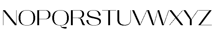 Right Sans Spatial Variable 2 Font UPPERCASE