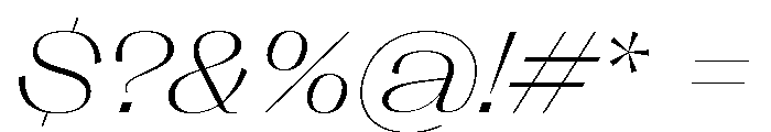 Right Sans Spatial Variable 8 Font OTHER CHARS