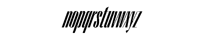 Right Sans Tall Variable 11 Font LOWERCASE