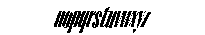 Right Sans Tall Variable 14 Font LOWERCASE
