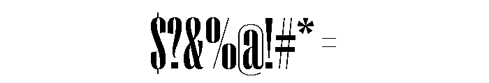 Right Sans Tall Variable 5 Font OTHER CHARS