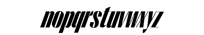 Right Sans Tight Variable 14 Font LOWERCASE