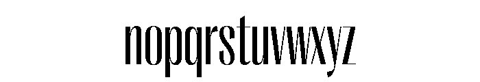 Right Sans Tight Variable 3 Font LOWERCASE