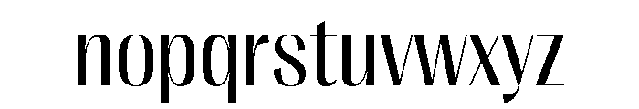 Right Sans Variable 24 Font LOWERCASE