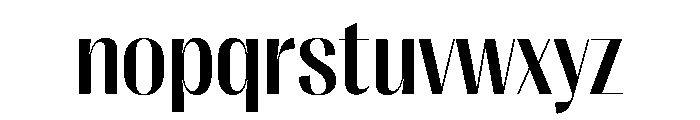 Right Sans Variable 25 Font LOWERCASE