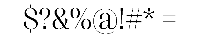 Right Sans Variable 30 Font OTHER CHARS