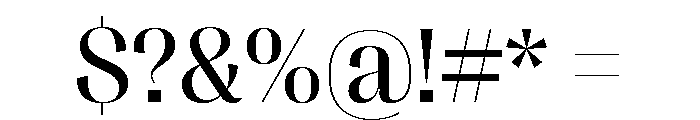 Right Sans Variable 31 Font OTHER CHARS