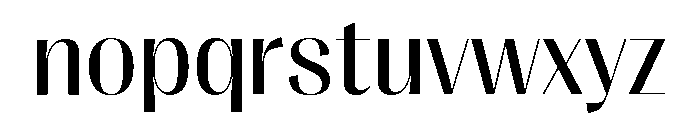 Right Sans Variable 31 Font LOWERCASE