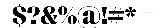 Right Sans Variable 34 Font OTHER CHARS