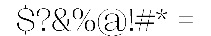 Right Sans Variable 36 Font OTHER CHARS
