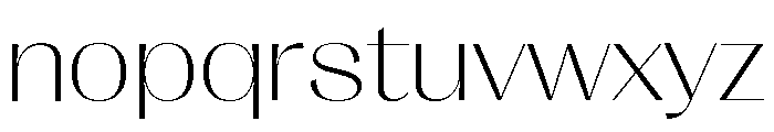 Right Sans Variable 36 Font LOWERCASE